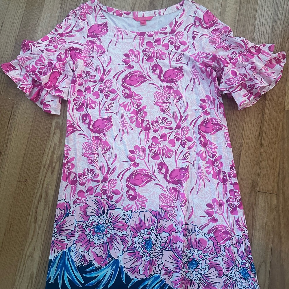 Lilly Pulitzer Ruffle Sleeve Dress